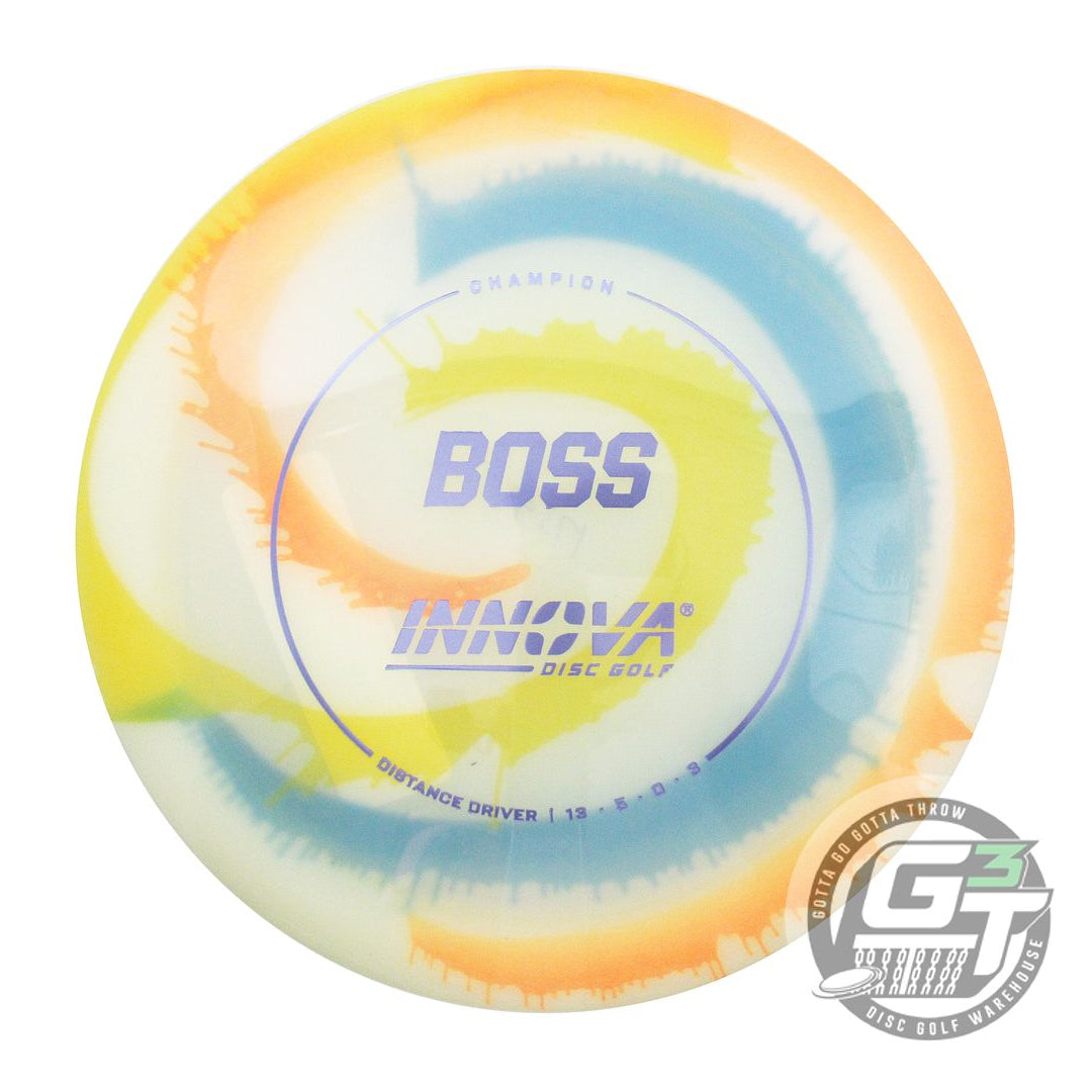 Innova I-Dye Champion Boss Distance Driver Golf Disc (Individually Listed)