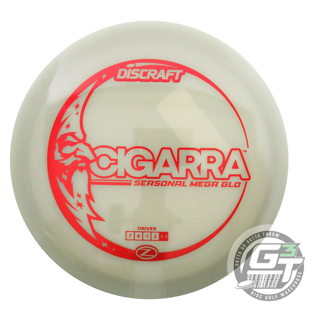 Discraft Seasonal Mega Glo Z Cigarra Fairway Driver Golf Disc (Individually Listed)
