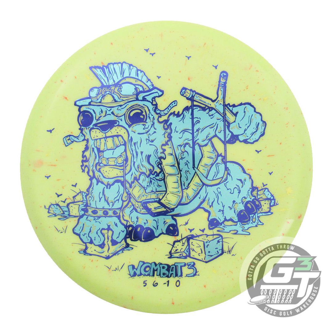 Innova Limited Edition Unhinged Stamp Splatter Star Wombat3 Midrange Golf Disc (Individually Listed)