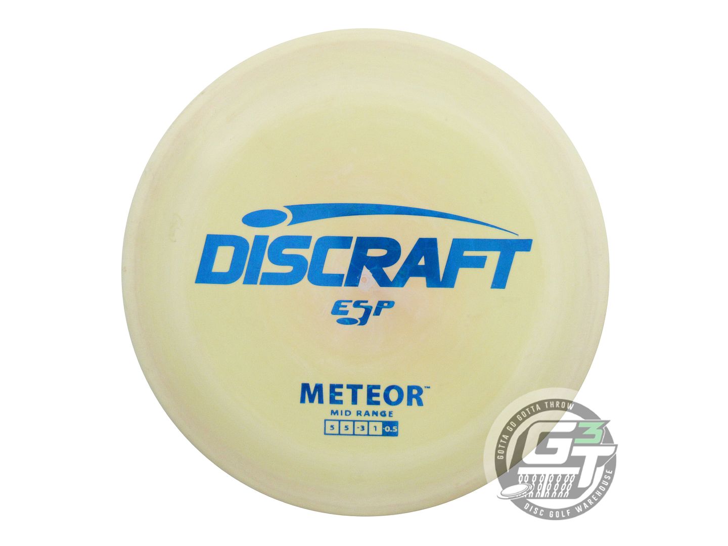 USED Discraft ESP Meteor 179g Sage Blue Foil Midrange Golf Disc