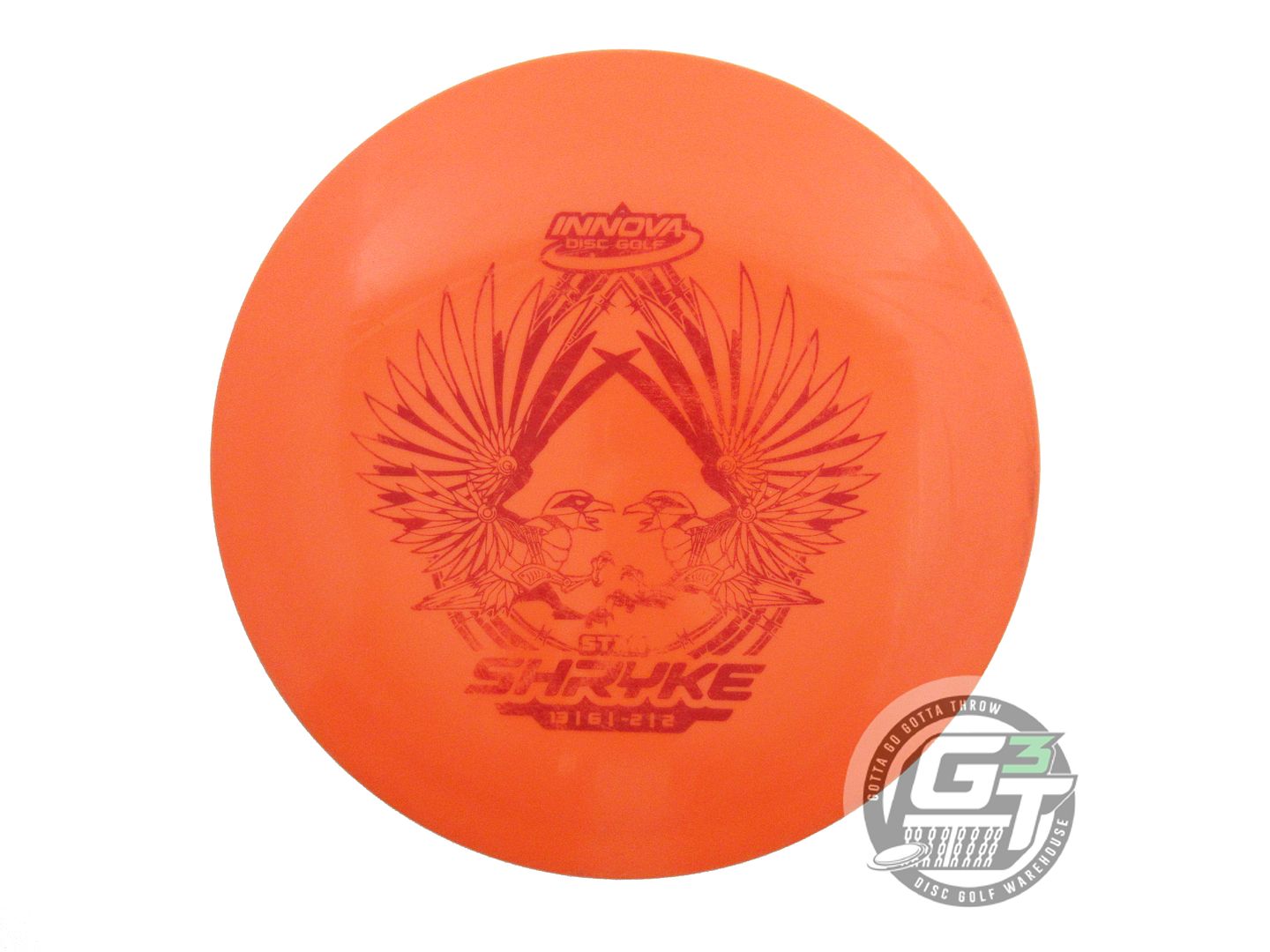 USED Innova Star Shryke 175g Orange Red Stamp Distance Driver Golf Disc