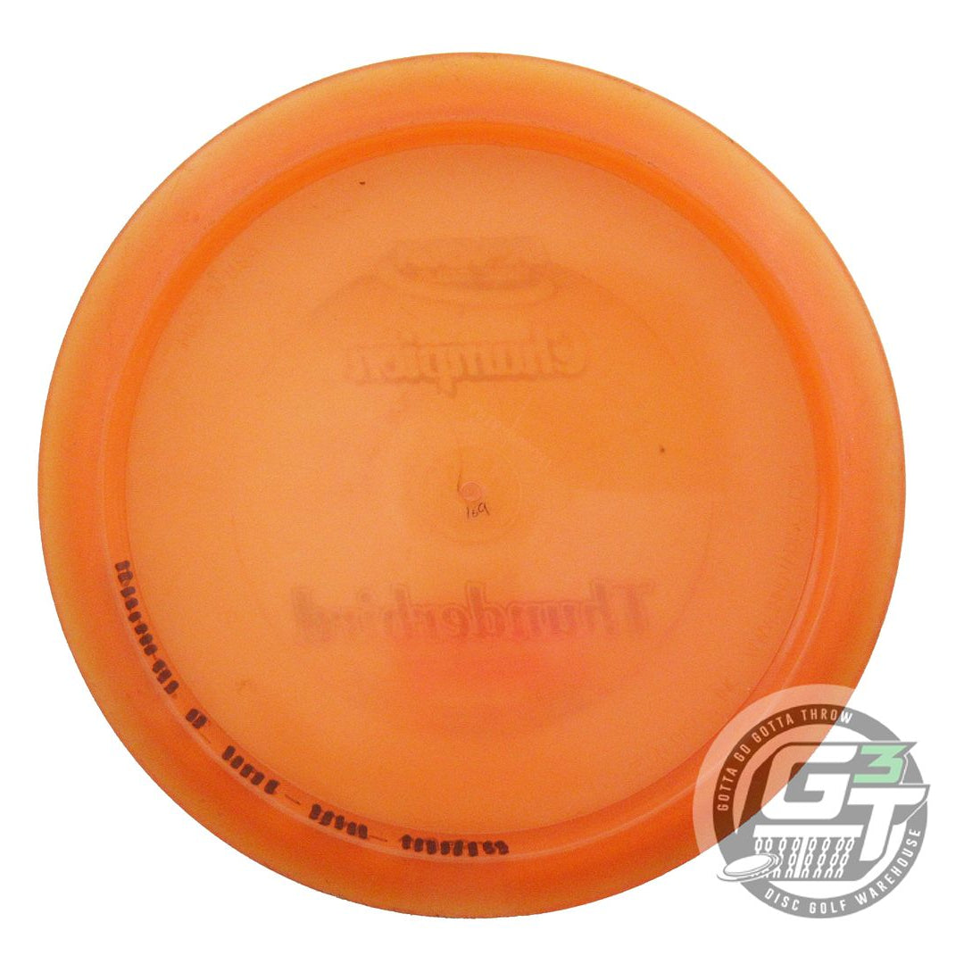 USED Innova Champion Thunderbird 169g Orange Wiped Stamp Distance Driver Disc