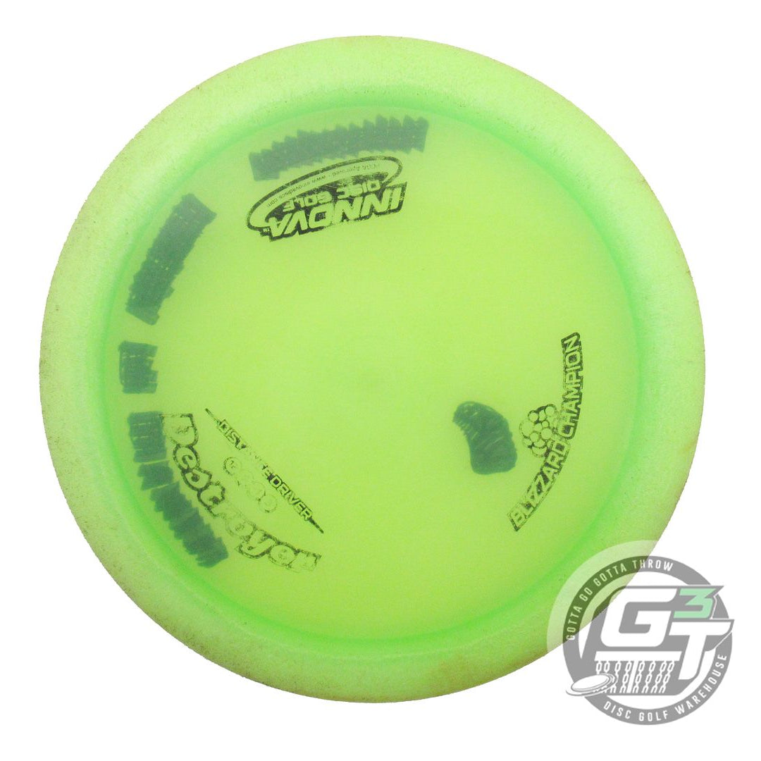 USED Innova Blizzard Destroyer 151g Lime Black Stamp Distance Driver Golf Disc
