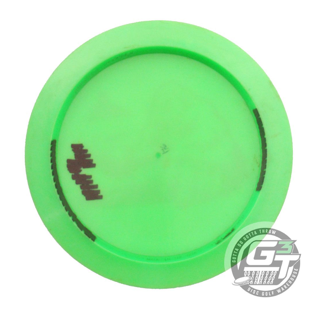 USED Discraft Big Z Crank 176g Lime Gold Holo Foil PFN Distance Driver Golf Disc