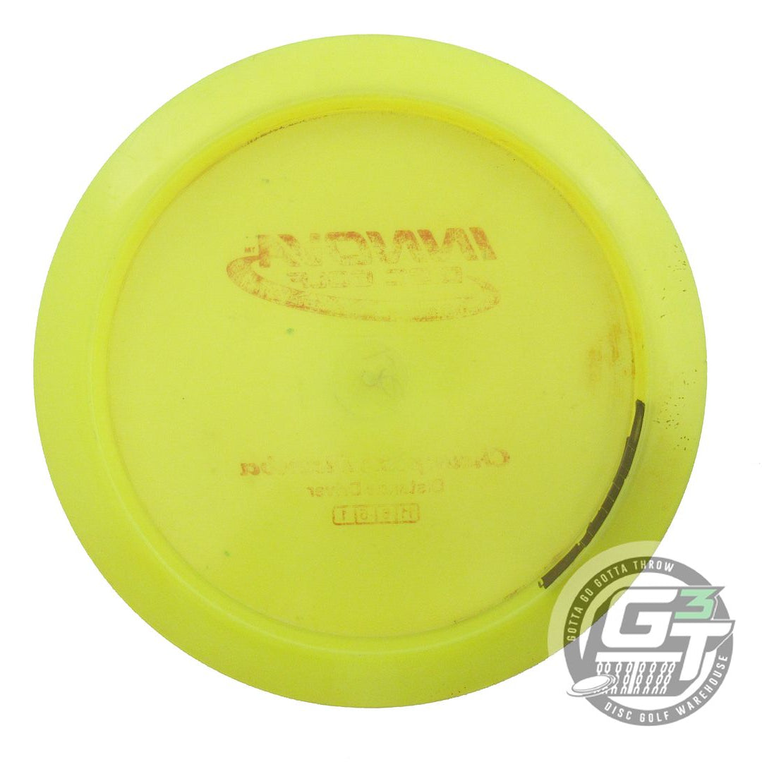 USED Innova Champion Mamba 175g Yellow Wiped Stamp Distance Driver Golf Disc