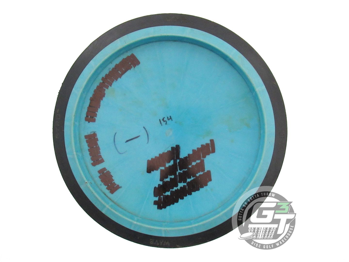 USED MVP Disc Sports Fission Wave 154g Teal Distance Driver Golf Disc