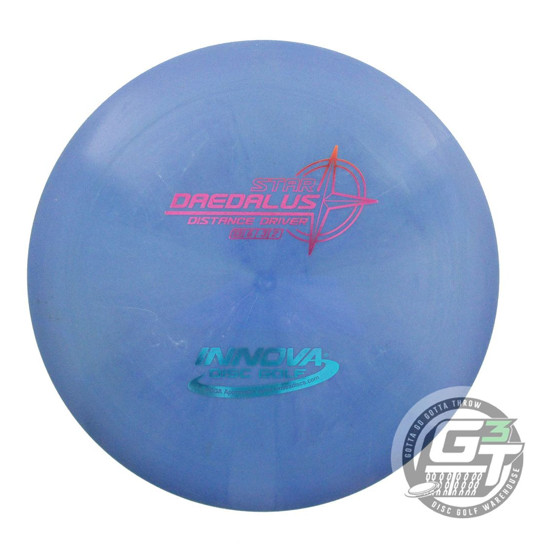 USED Innova Star Daedalus 171g Blue Sunset & Teal Foil Distance Driver Golf Disc