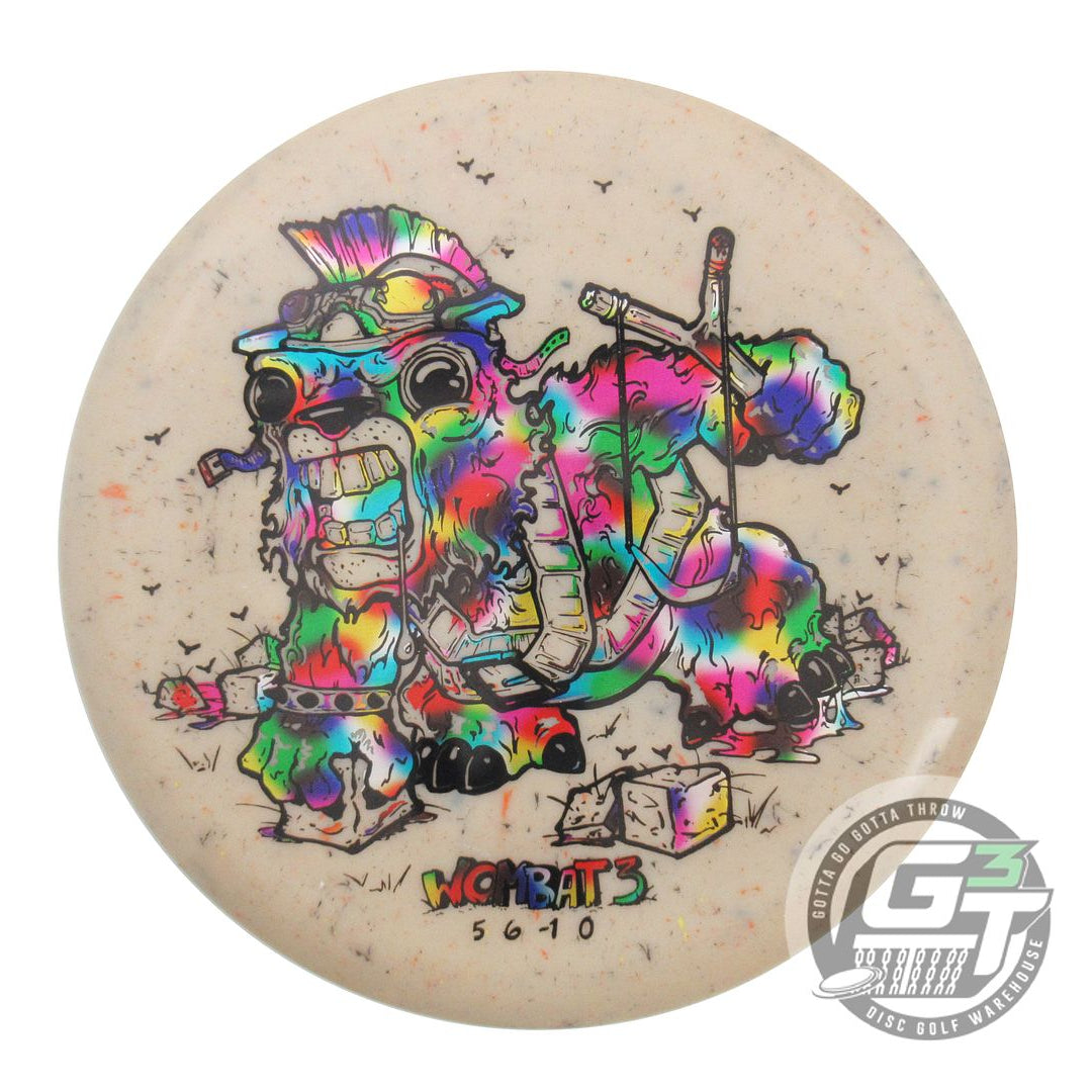 Innova Limited Edition Unhinged Stamp Splatter Star Wombat3 Midrange Golf Disc (Individually Listed)