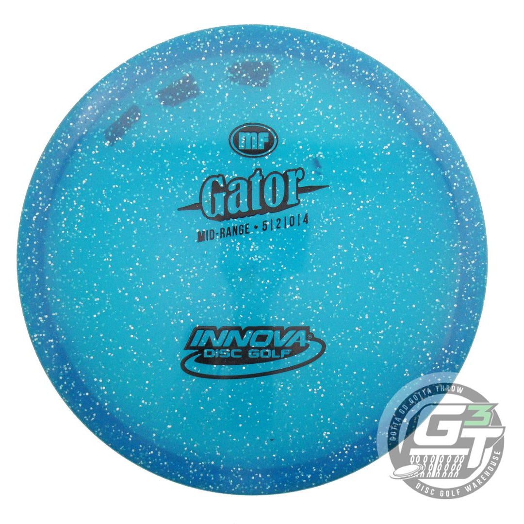 USED Innova Metal Flake Champion Gator 171g Blue Midrange Golf Disc