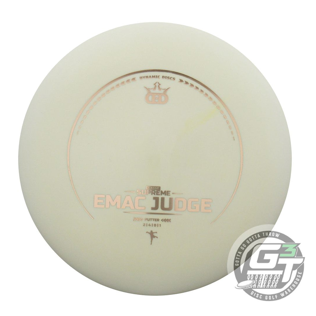 Dynamic Discs Classic Supreme EMAC Judge Putter Golf Disc (Individually Listed)