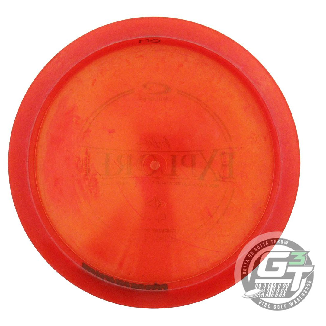 USED Latitude 64 Opto Explorer 170g Red Silver Stamp Distance Driver Golf Disc