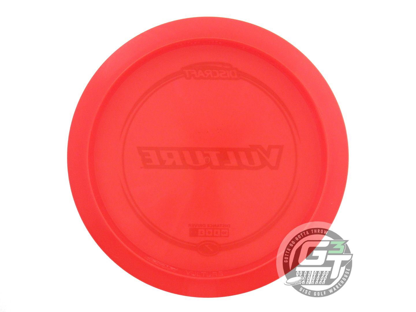 USED Discraft Z Vulture 174g Red Magenta Foil A Distance Driver Golf Disc