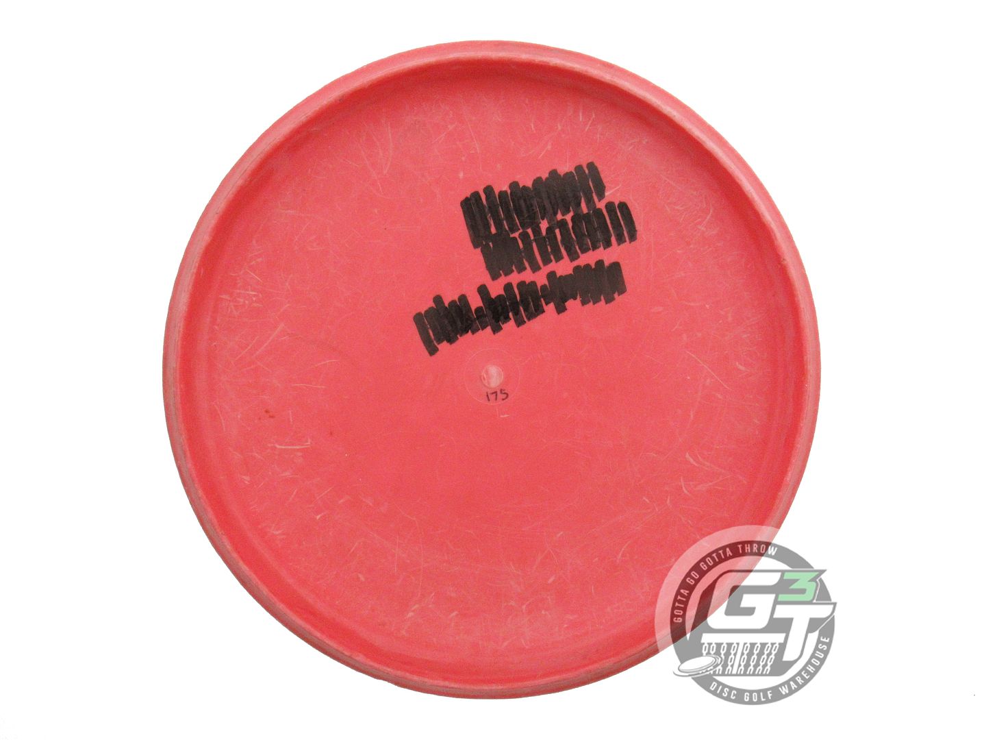 USED Latitude 64 Zero Medium Sinus 175g Red Gold Star Foil Putter Golf Disc
