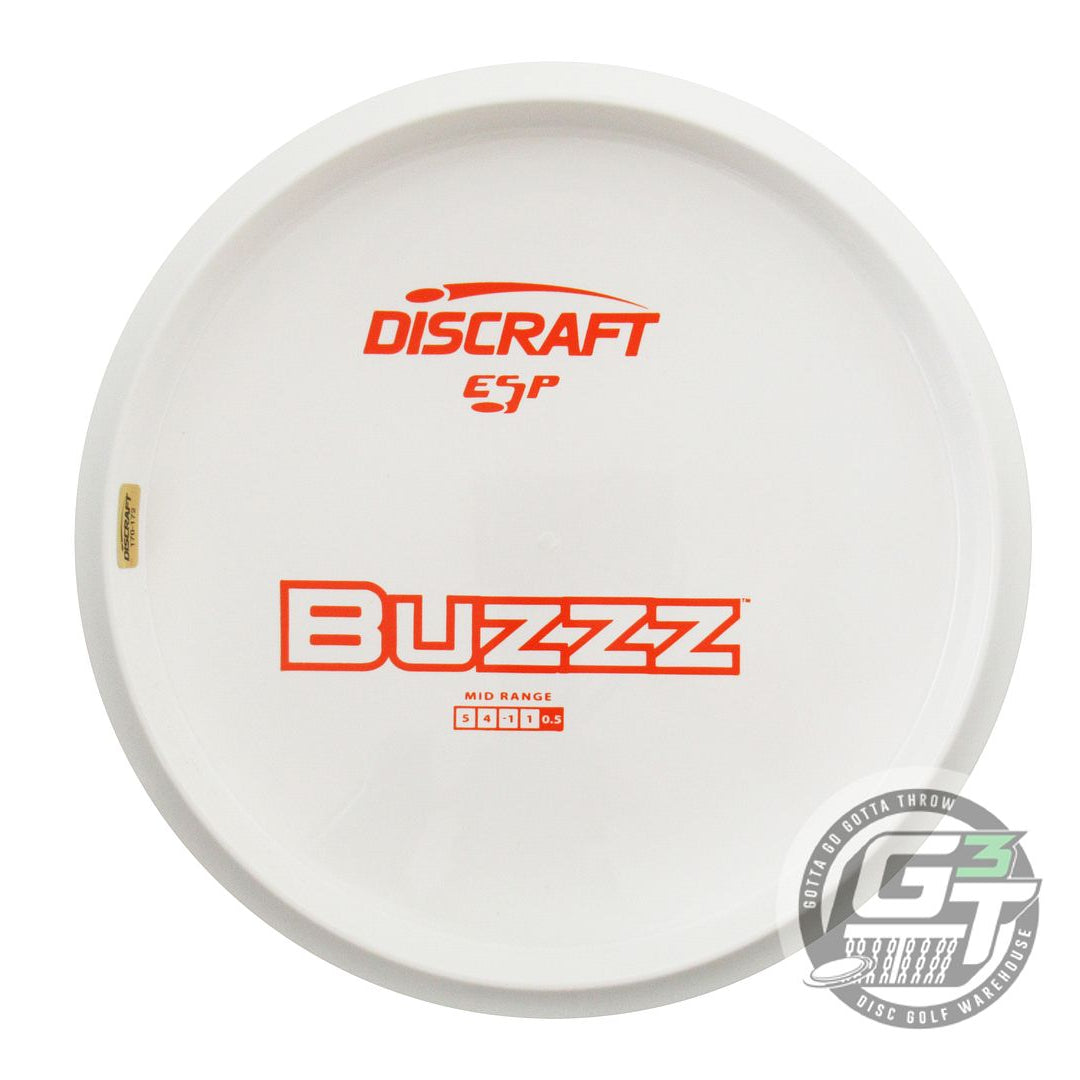 NOS Discraft Backstamp ESP Buzzz 174g Orange Stamp Midrange Golf Disc