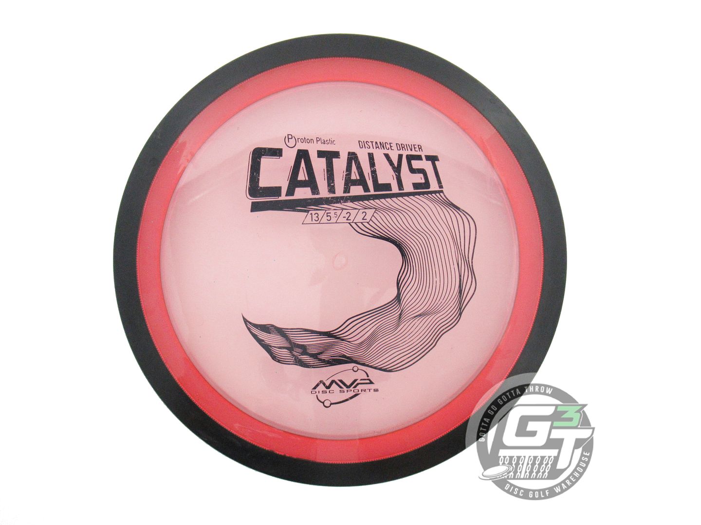 USED MVP Disc Sports Proton Catalyst 170g Pink Distance Driver Golf Disc