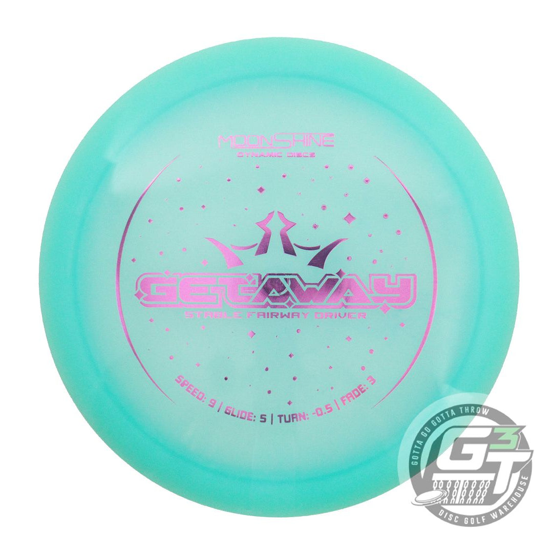 NOS Dynamic Discs Moonshine Lucid Getaway 175g Seafoam Pink Foil Driver Disc