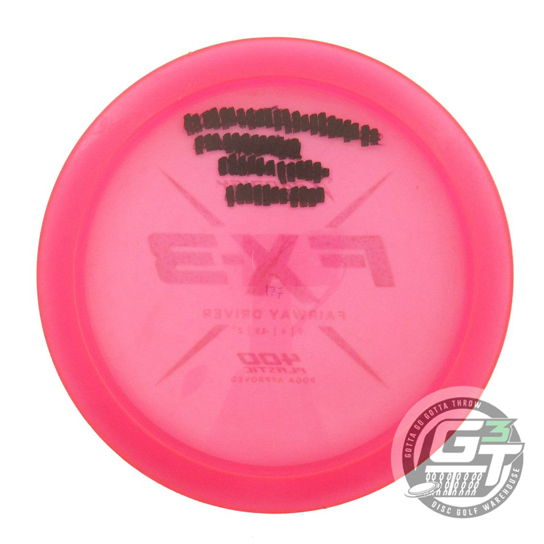 USED Prodigy Discs 400 FX3 177g Pink Gold Star Foil Fairway Driver Golf Disc