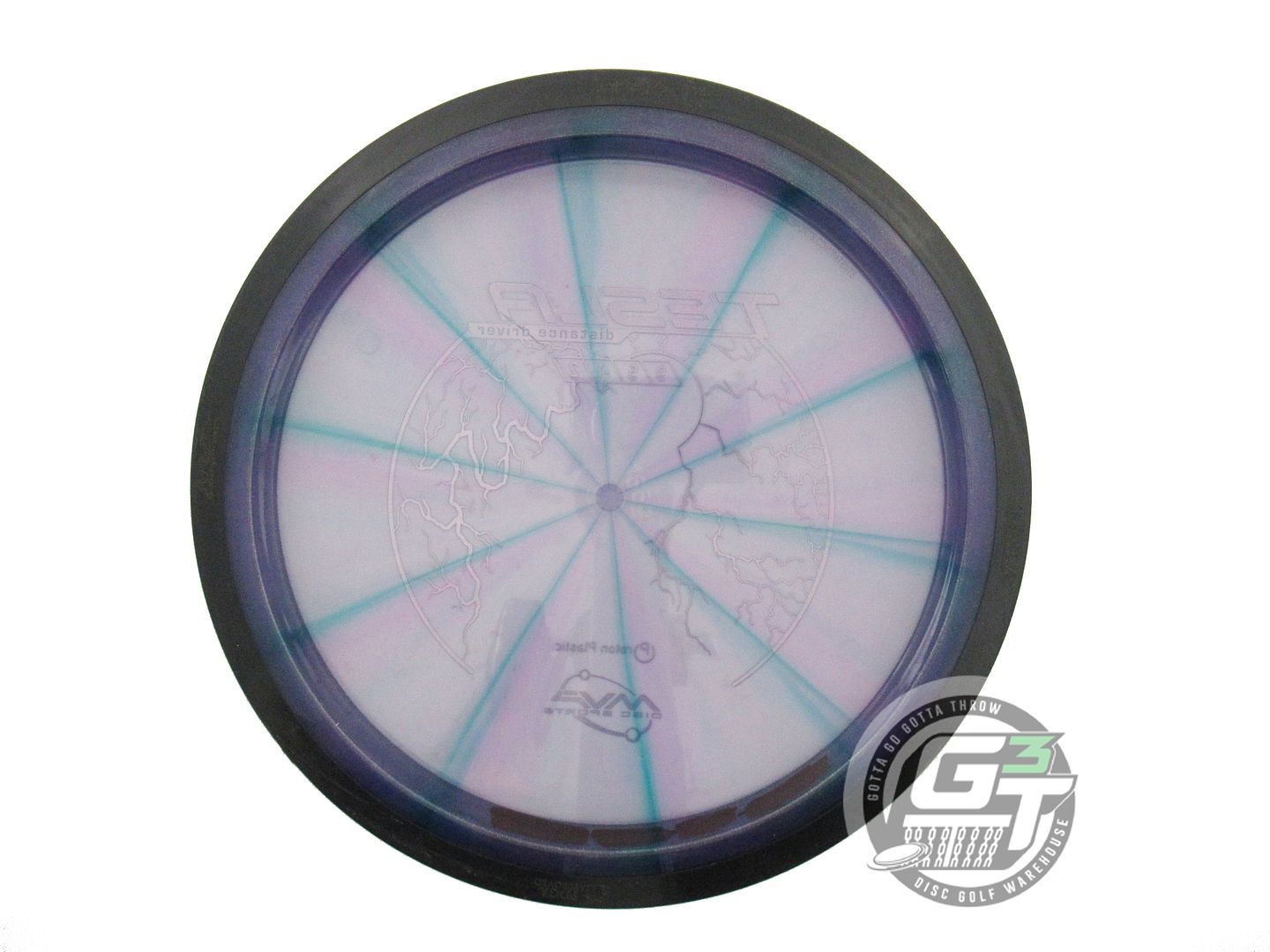 USED MVP Disc Sports Classic Proton Tesla 166g Purple Distance Driver Golf Disc