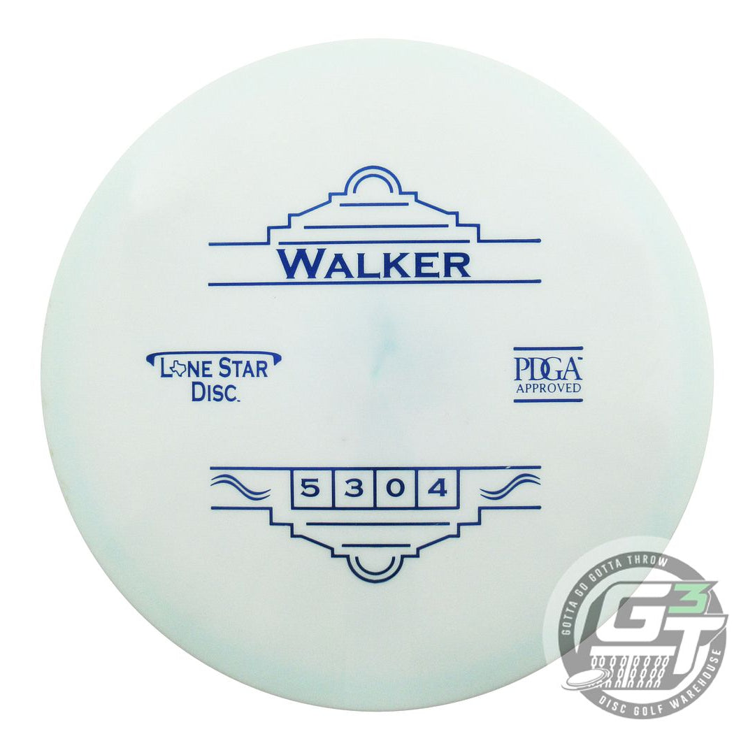 USED Lone Star Alpha Walker 174g Mint Blue Foil Midrange Golf Disc