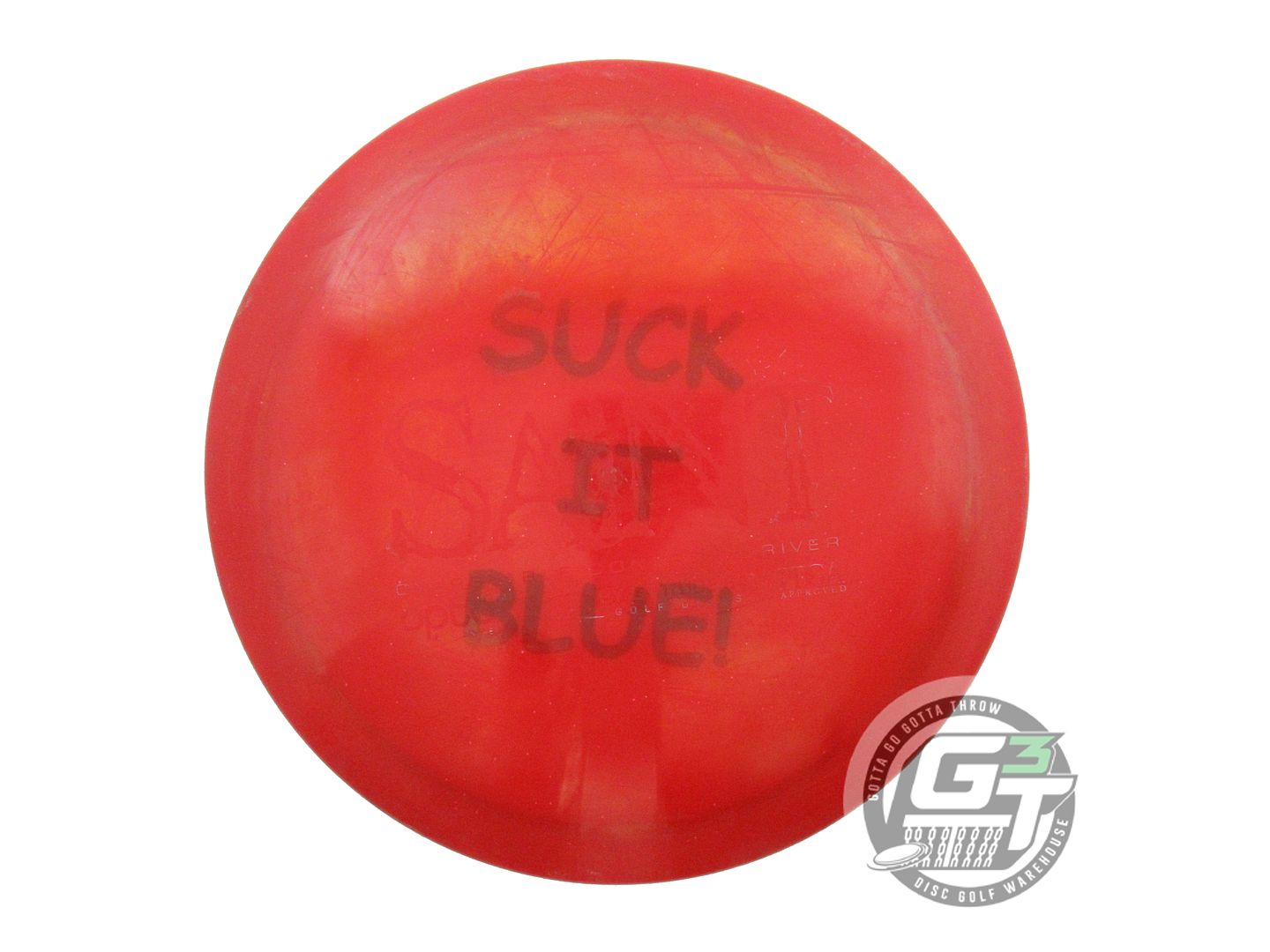 USED Latitude 64 Opto Saint 168g Red Wiped Stamp PFN Fairway Driver Golf Disc