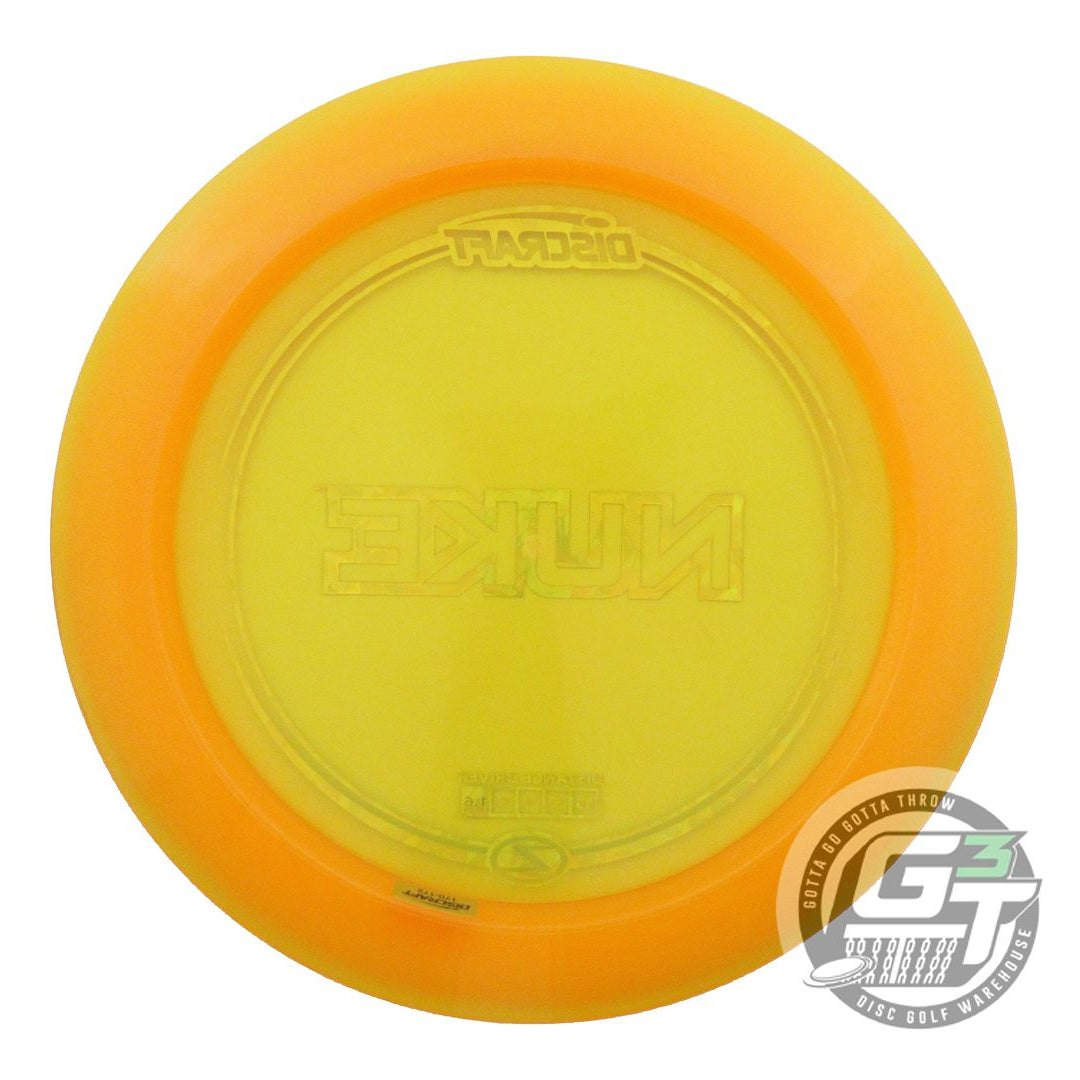 NOS Discraft Z Nuke 172g Marigold Rainbow Shatter Distance Driver Golf Disc
