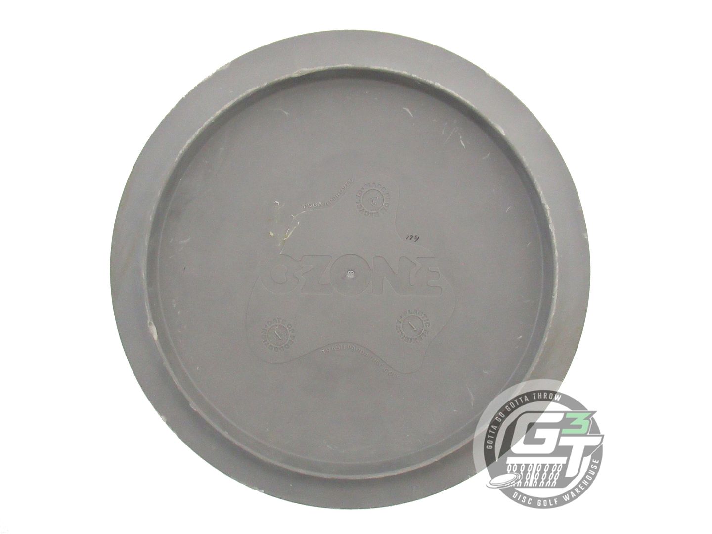USED Trash Panda Premium Ozone 174g Gray Fairway Driver Golf Disc