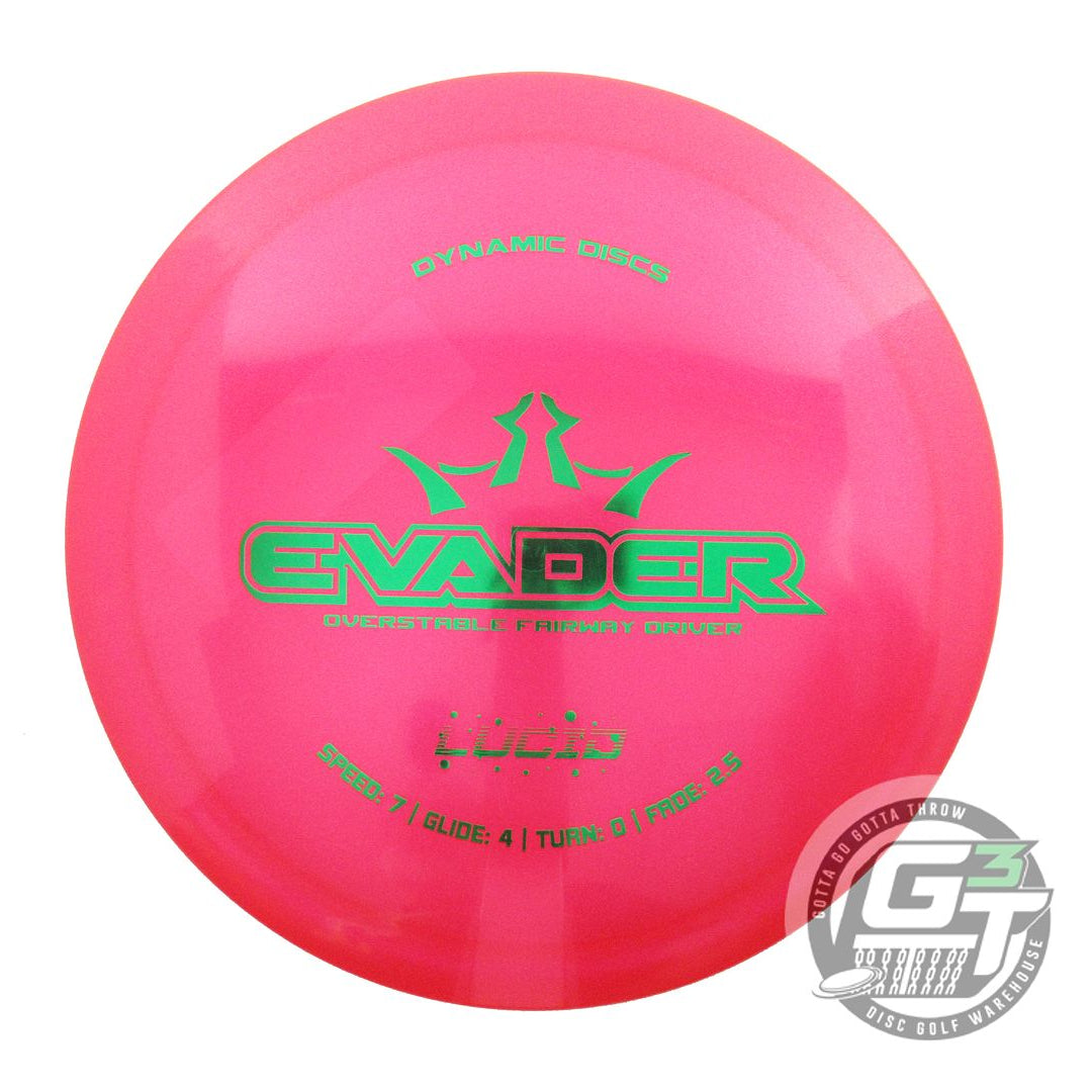 Dynamic Discs Glimmer Lucid Evader Fairway Driver Golf Disc (Individually Listed)