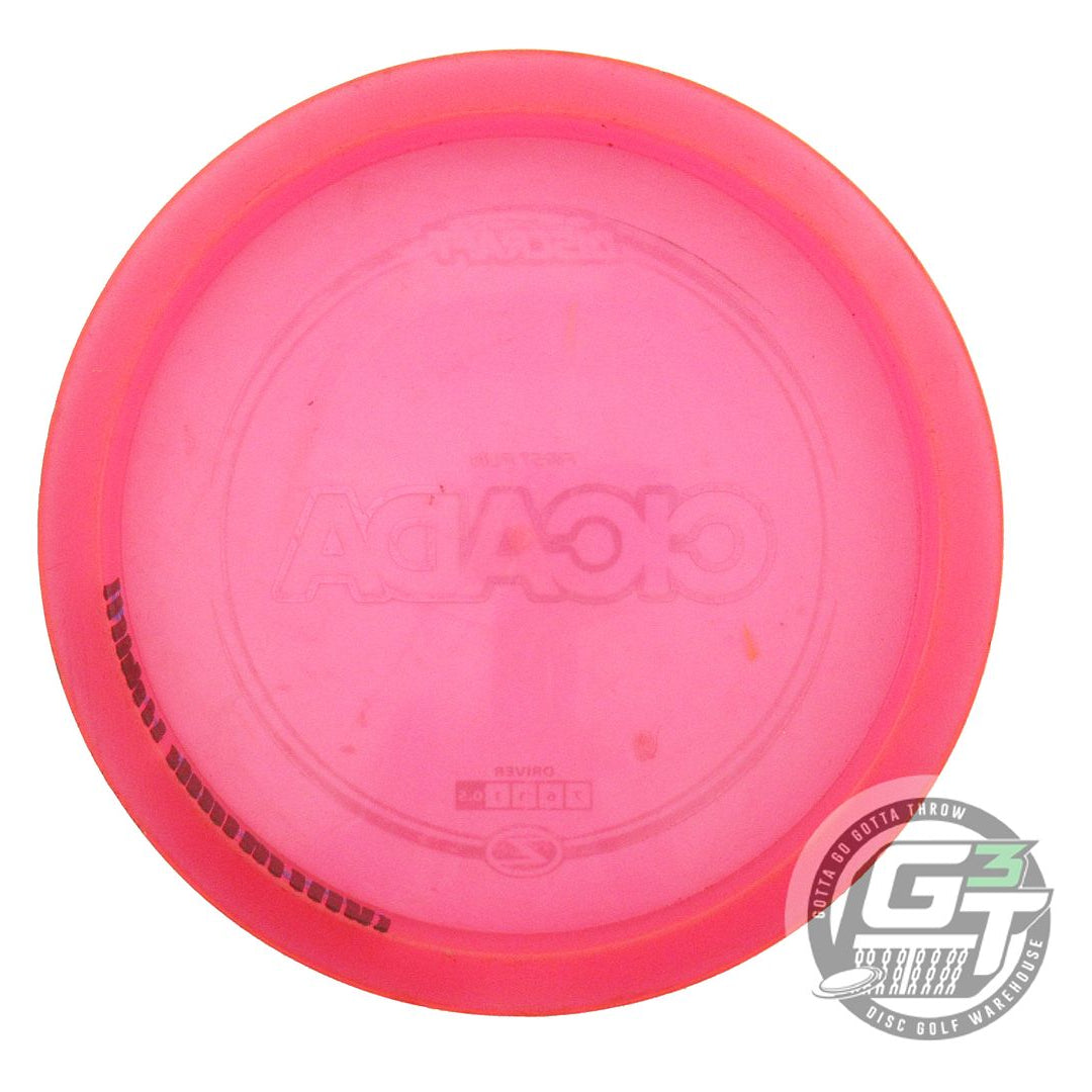 USED Discraft FIRST RUN Z Cicada 169g Pink Rose Foil Fairway Driver Golf Disc