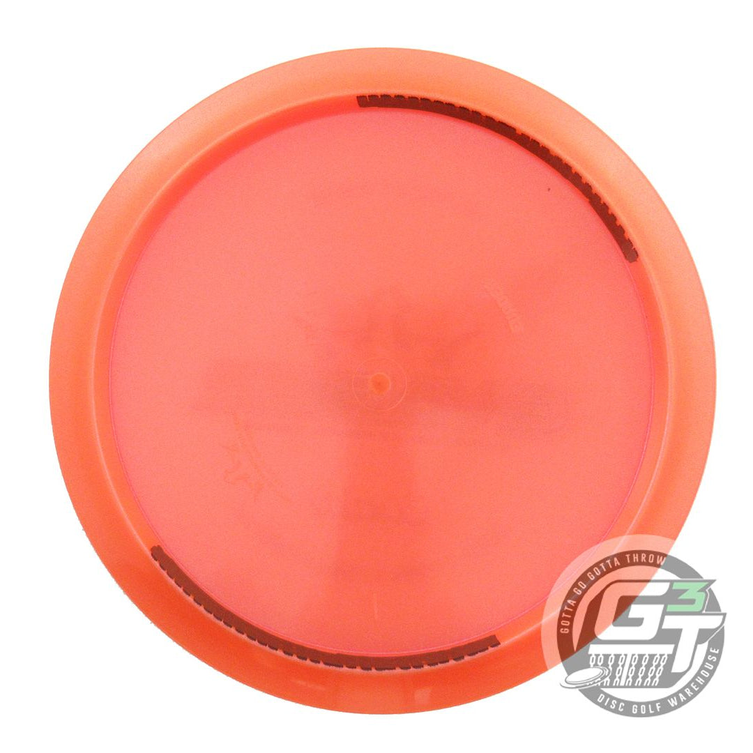 USED Dynamic Discs Glimmer Lucid Evader 176g Orange Purple Foil Driver Golf Disc