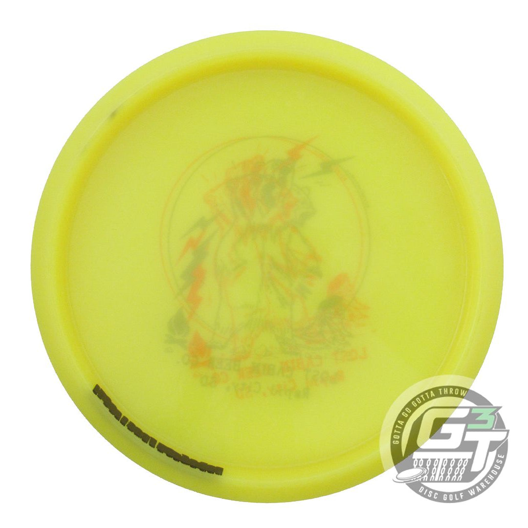 USED Dynamic Discs X-OUT Lucid EMAC Truth 167g Yellow Midrange Golf Disc