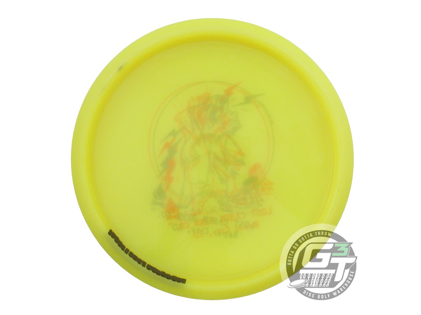 USED Dynamic Discs X-OUT Lucid EMAC Truth 167g Yellow Midrange Golf Disc