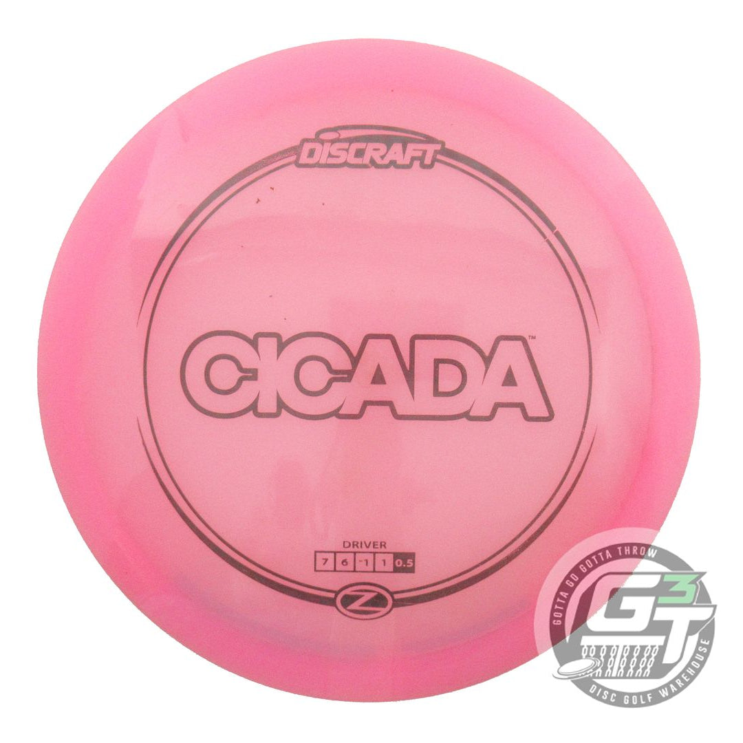 USED Discraft Z Cicada 170g Pink Black Stamp Fairway Driver Golf Disc