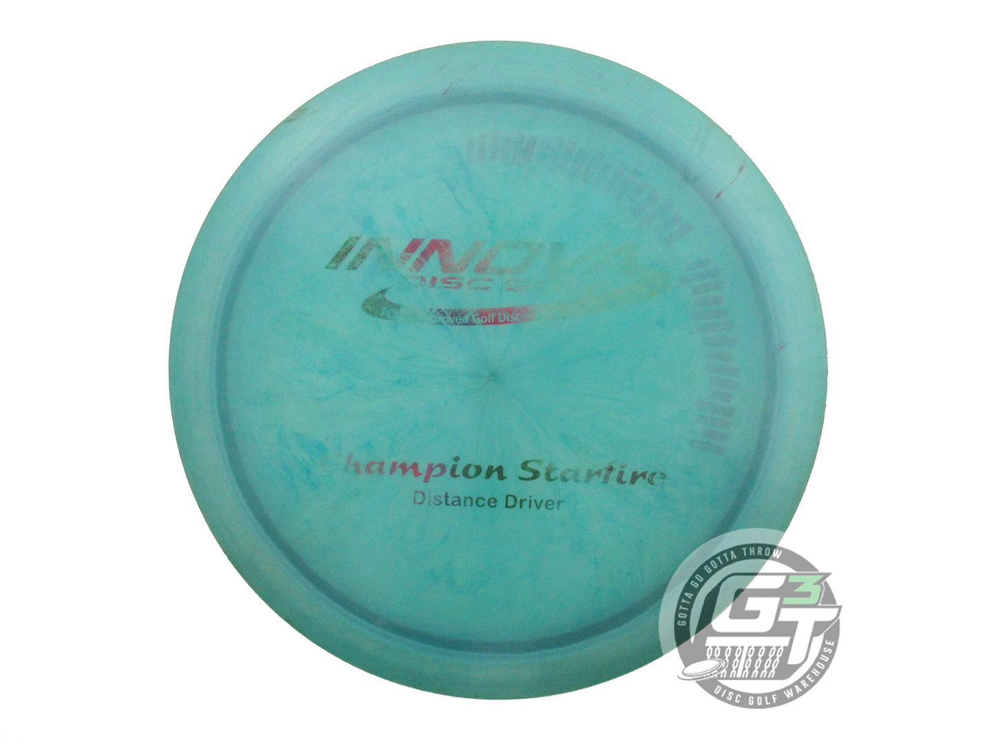 USED Innova Champion Starfire 175g Teal Rainbow Foil PFN Distance Driver Disc