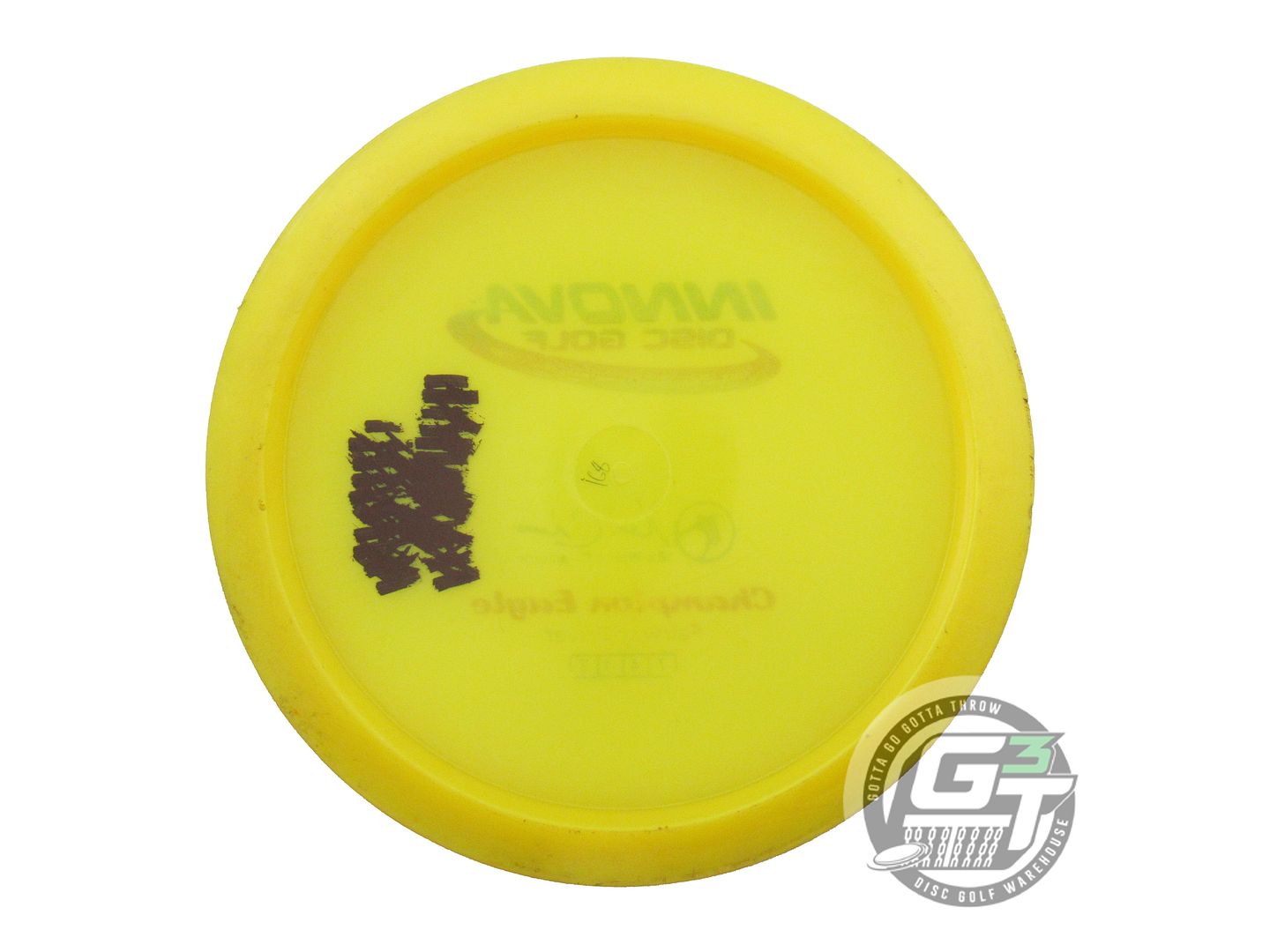 USED Innova Champion Eagle 168g Yellow Rainbow Foil Fairway Driver Golf Disc
