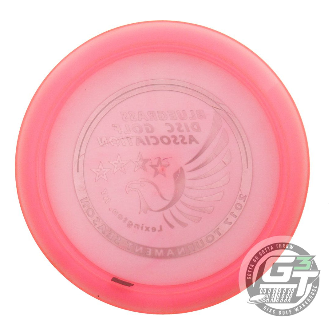 USED Innova Champion Firebird 175g Pink Green Foil Distance Driver Golf Disc