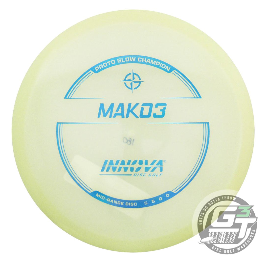 Innova Proto Glow Champion Mako3 Midrange Golf Disc (Individually Listed) - Gotta Go Gotta Throw