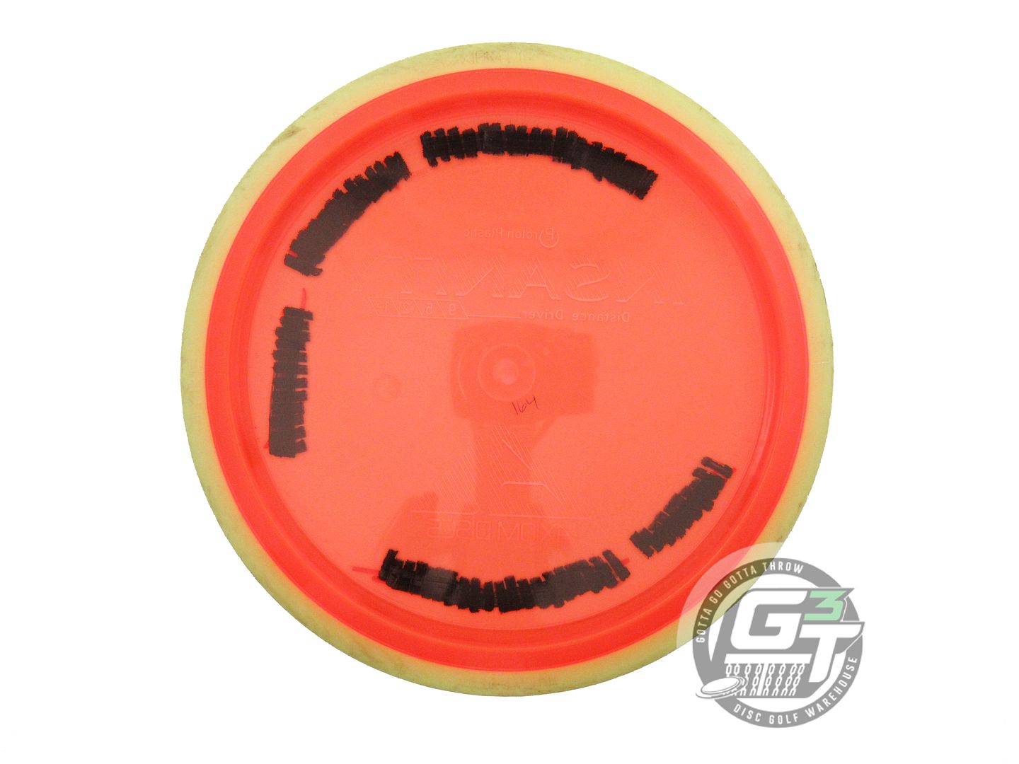 USED Axiom Discs Proton Insanity 164g Orange Yellow Rim Distance Driver Disc