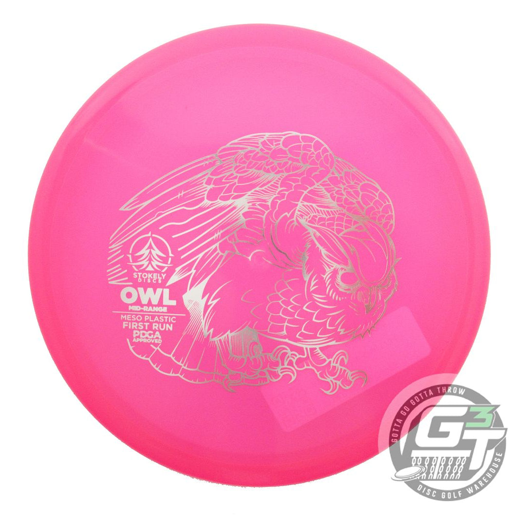 Stokely First Run Meso Owl Midrange Golf Disc (Individually Listed)