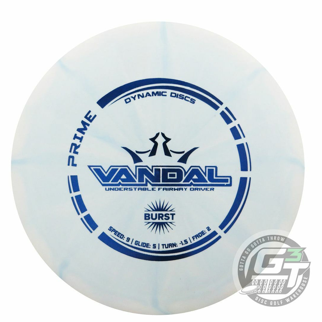Dynamic Discs Prime Burst Vandal Fairway Driver Golf Disc (Individually Listed)