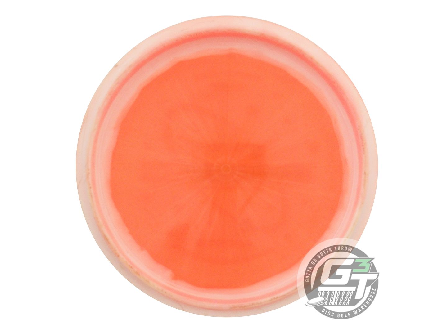 USED Dynamic Discs Lucid Ice Orbit Evidence 178g White-Orange A Midrange Disc