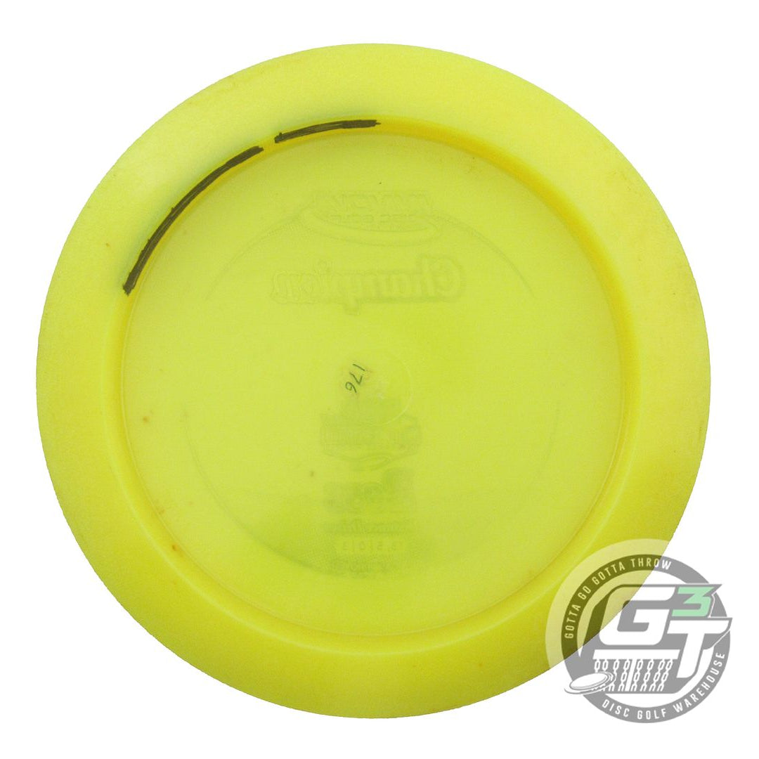 USED Innova Champion Boss 176g Yellow Silver Foil Distance Driver Golf Disc