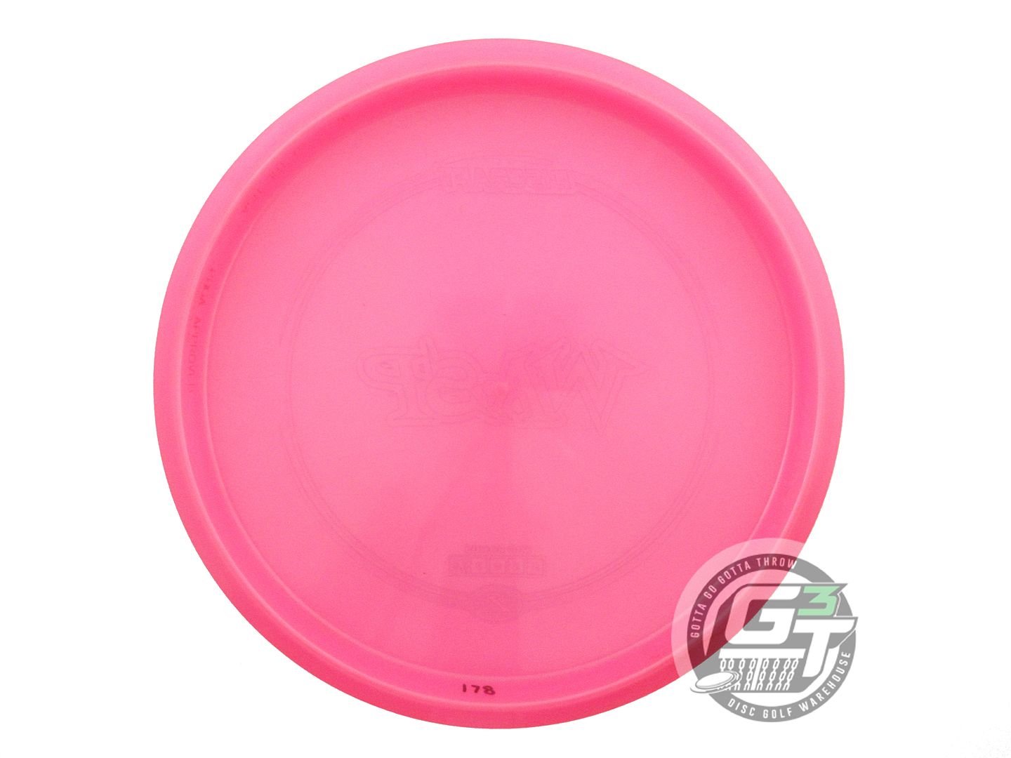 USED Discraft Z Wasp 178g Pink Blue Foil Midrange Golf Disc