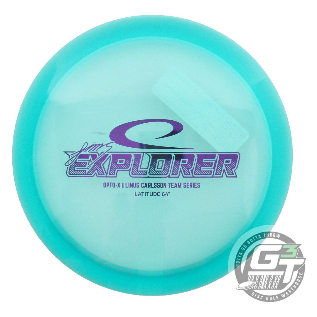 Latitude 64 Limited Edition 2025 Team Series Linus Carlsson Opto-X Explorer Fairway Driver Golf Disc (Individually Listed)