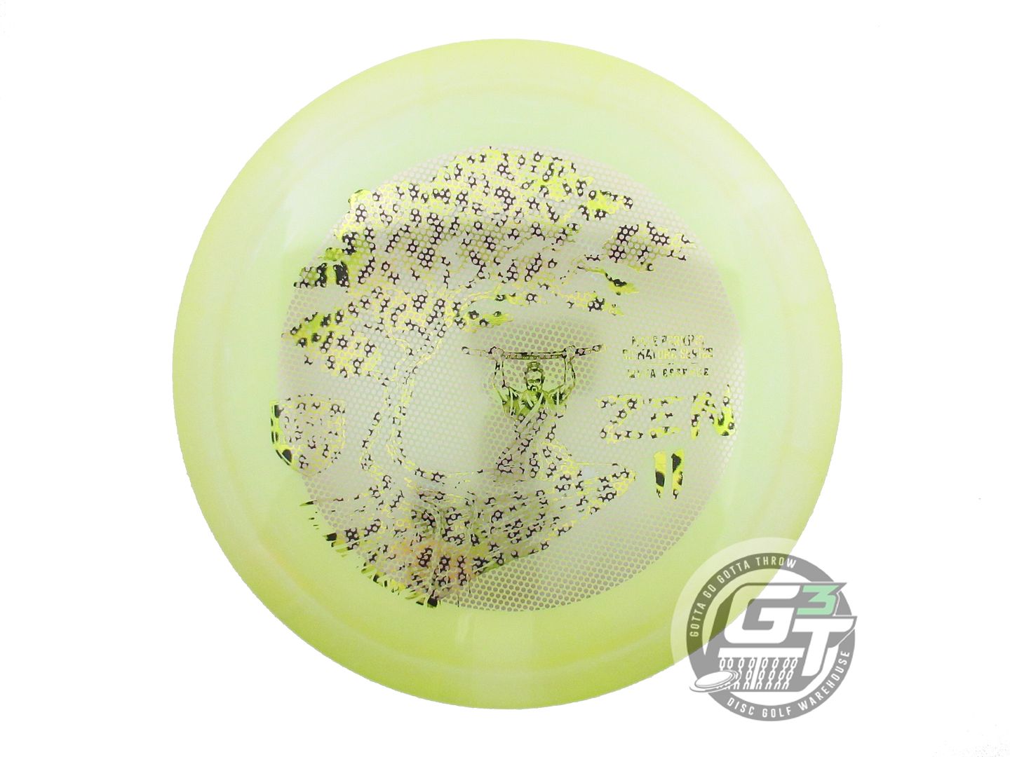 NOS DiscMania X-OUT ZEN 2 Meta Essence 173g Yellow Driver Golf Disc