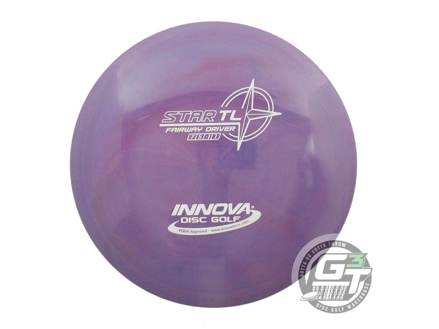USED Innova Star TL 176g Purple White Stamp Fairway Driver Golf Disc