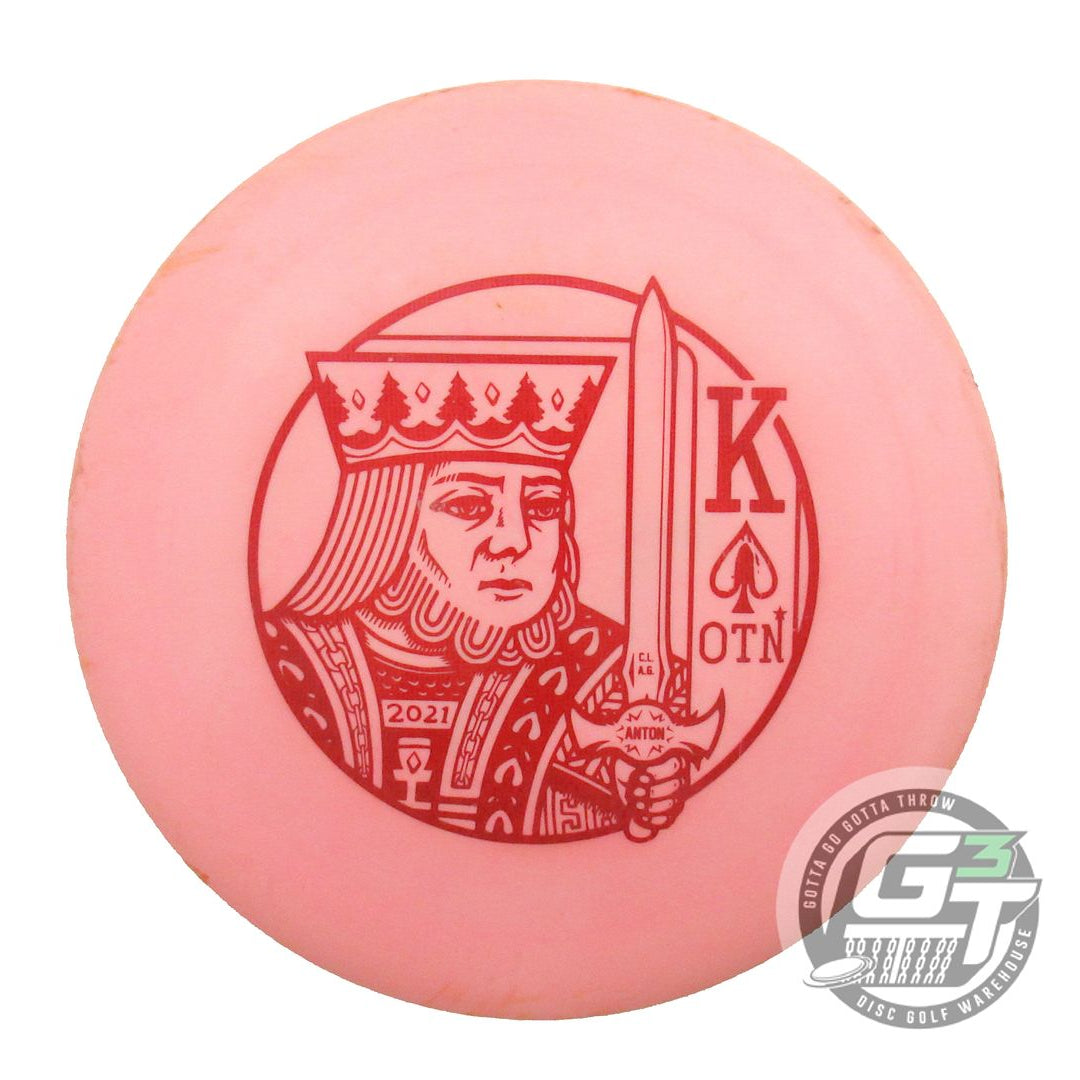 USED Innova Star Destroyer 176g Pink Red Shatter Foil Distance Driver Golf Disc