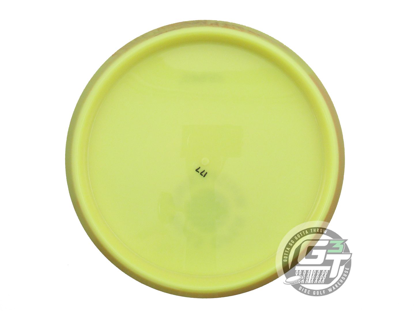 USED Axiom Discs Neutron Hex 177g Yellow Mustard Rim Midrange Golf Disc