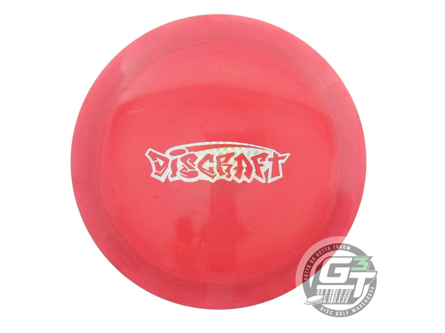 USED Discraft GRAFFITI ESP Force 169g Red-Pink Prism Foil Distance Driver Disc