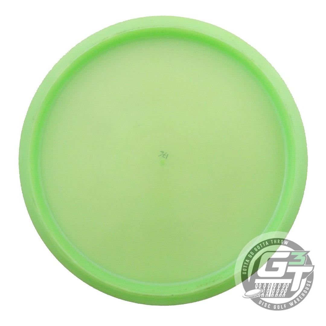 USED Discraft Z Buzzz 176g Lime Wiped Stamp Midrange Golf Disc