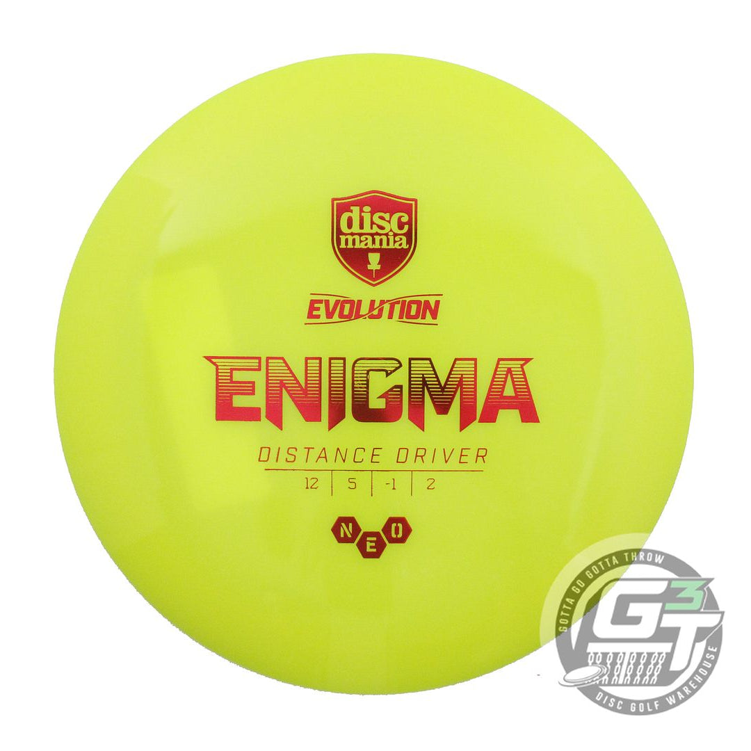Discmania Evolution Neo Enigma Distance Driver Golf Disc (Individually Listed)